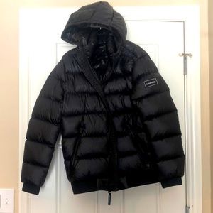 Calvin Klein Men’s Shiny Black Puffer Jacket